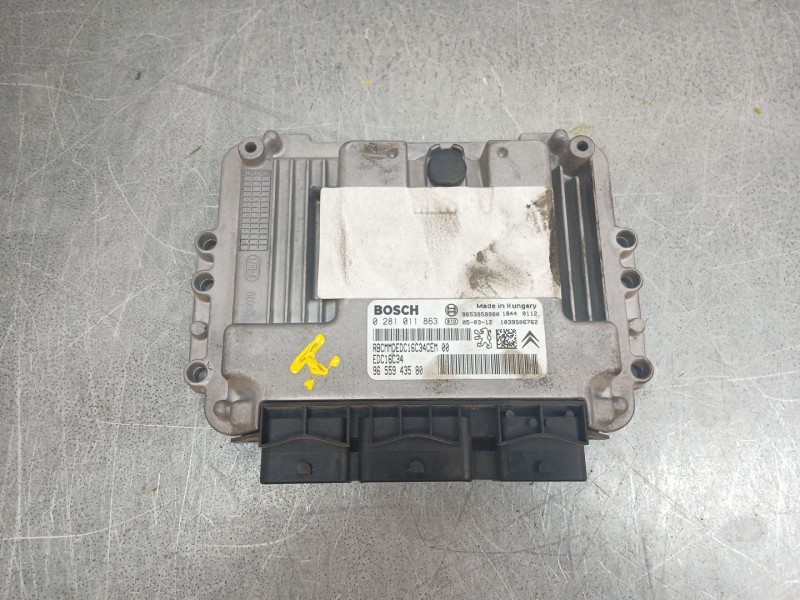 Recambio de centralita motor uce para citroën c4 coupé (la_) 1.6 hdi referencia OEM IAM 0281011863 9655943580 