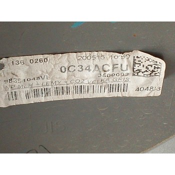 Recambio de paragolpes delantero para citroën c3 iii van (sx_, sy_) bluehdi 100 referencia OEM IAM 9813379977  