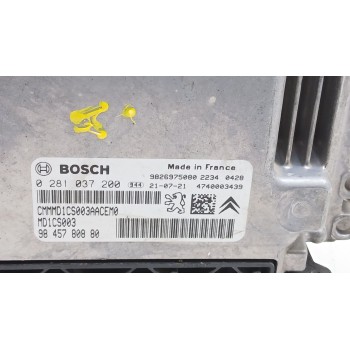 Recambio de centralita motor uce para opel vivaro c furgoneta (k0) 1.5 referencia OEM IAM 9845780880 0281037200 