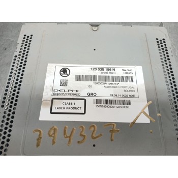 Recambio de pantalla multifuncion para skoda yeti (5l) 2.0 tdi referencia OEM IAM 1z0035156n  