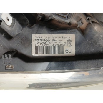 Recambio de faro derecho para renault grand scénic iii (jz0/1_) 1.5 dci referencia OEM IAM 260100023R  