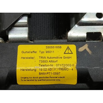 Recambio de cinturon seguridad delantero izquierdo para fiat bravo (198) 1.6 jtdm 16v cat referencia OEM IAM 33055165b 34019923c