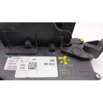 Recambio de cerradura puerta delantera derecha para fiat 500e (332_) elektro 3+1 (fa1) referencia OEM IAM 0000052138077 52179871