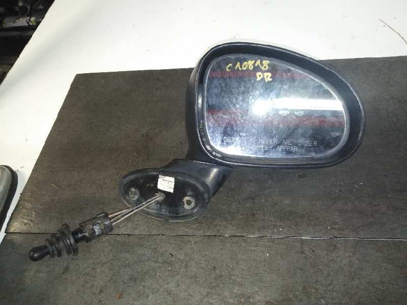 Recambio de retrovisor derecho para chevrolet matiz sx referencia OEM IAM  MANUAL NEGRO