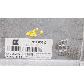 Recambio de centralita motor uce para seat ibiza iii (6l1) 1.2 referencia OEM IAM 03e906033d 5wp4012104 