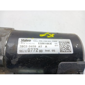 Recambio de motor arranque para citroën ds3 (sa_) 1.6 thp 165 referencia OEM IAM 9674077280 9830507480 0001179031