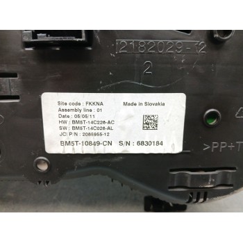 Recambio de cuadro instrumentos para ford focus iii turnier 1.6 tdci referencia OEM IAM BM5T10849CN  