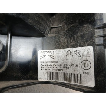 Recambio de piloto trasero izquierdo para opel combo e tour / life (k9) 1.5 referencia OEM IAM 9819235880  