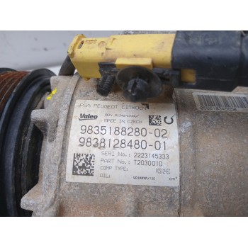 Recambio de compresor aire acondicionado para opel grandland / grandland x (a18, p1uo) 1.2 (75) referencia OEM IAM 983518828002 