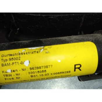 Recambio de pretensor airbag derecho para citroën c3 1.4 sx plus referencia OEM IAM   9639873877