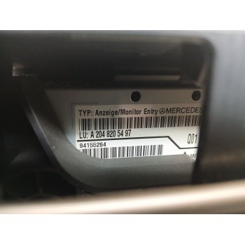 Recambio de display para mercedes-benz clase c (w204) c 250 cdi (204.003) referencia OEM IAM a2046801231  