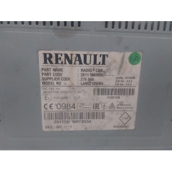 Recambio de sistema audio / radio cd para renault clio iv (bh_) 1.5 dci 75 referencia OEM IAM 281158699R  
