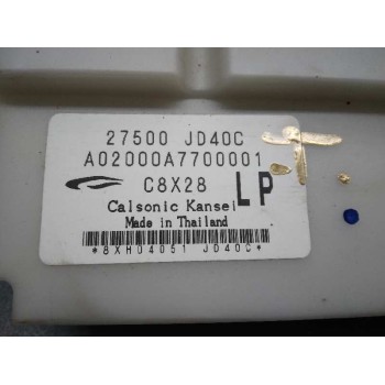 Recambio de mando climatizador para nissan qashqai (j10) acenta referencia OEM IAM 27500JD40C  