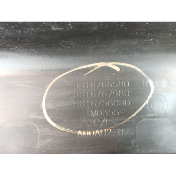 Recambio de paragolpes trasero para peugeot partner furgoneta/monovolumen (k9) 1.5 bluehdi 100 referencia OEM IAM 9816766580 981