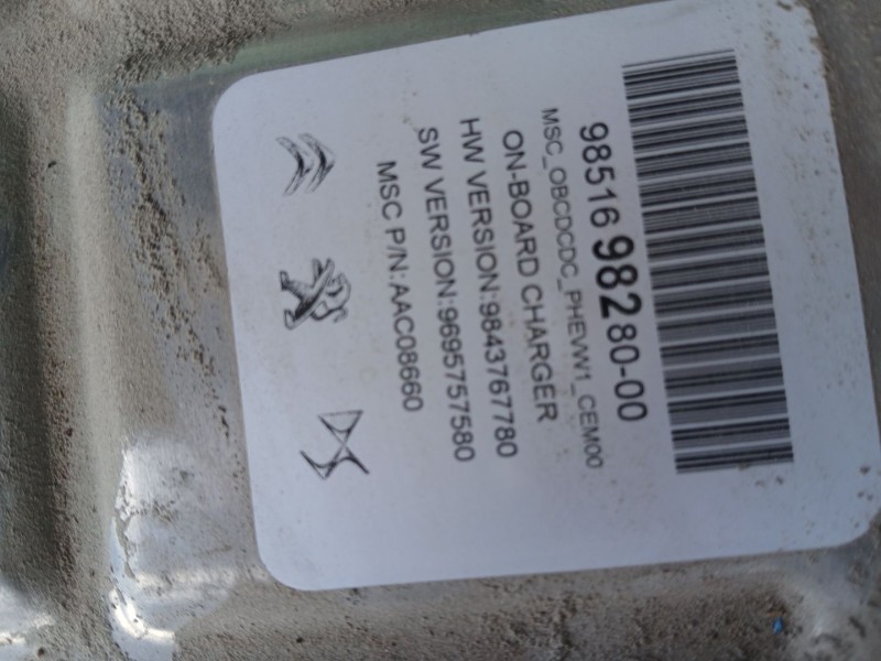 Recambio de inversor para citroën c5 aircross feel referencia OEM IAM 9851698280  