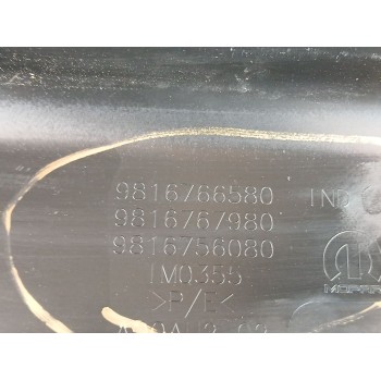 Recambio de paragolpes trasero para peugeot partner furgoneta/monovolumen (k9) 1.5 bluehdi 100 referencia OEM IAM 9816766580 981