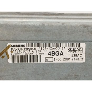 Recambio de centralita motor uce para ford fiesta v (jh_, jd_) 1.6 16v referencia OEM IAM 4s6112a650ga  