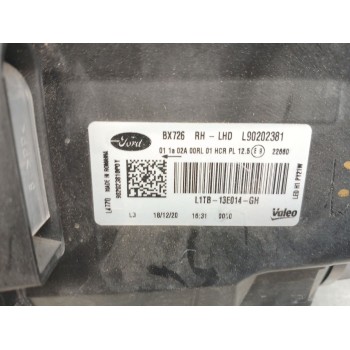 Recambio de faro derecho para ford puma (j2k, cf7) 1.0 ecoboost referencia OEM IAM 2684469 L1TB13E014GH 