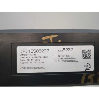 Recambio de modulo electronico para opel mokka x selective start/stop referencia OEM IAM 13506237  