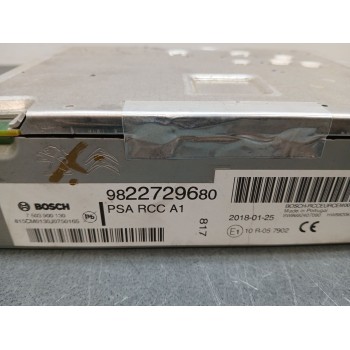 Recambio de sistema audio / radio cd para citroën c4 picasso feel referencia OEM IAM 9822729680  CAJA