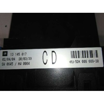 Recambio de caja reles / fusibles para opel astra h berlina enjoy referencia OEM IAM 13145017  