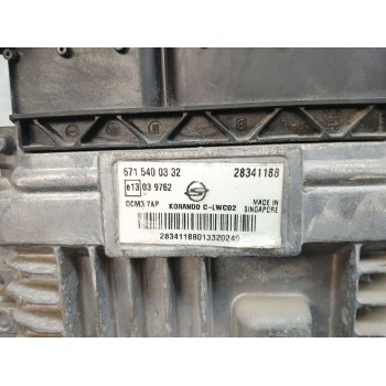 Recambio de centralita motor uce para ssangyong korando limited 4x2 referencia OEM IAM 6715400332  