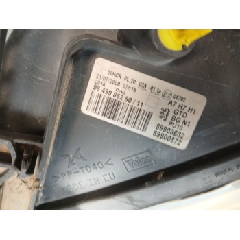 Recambio de faro izquierdo para peugeot 207/207+ (wa_, wc_) 1.6 hdi referencia OEM IAM 9649986280  