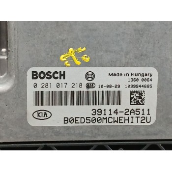 Recambio de centralita motor uce para kia pro_cee´d drive referencia OEM IAM 391142a511 0281017218 