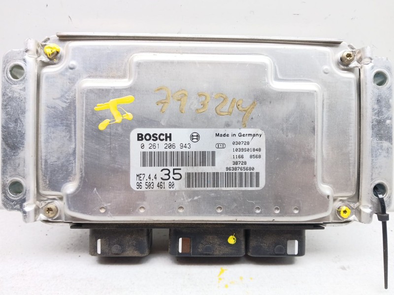 Recambio de centralita motor uce para peugeot 307 (3a/c) 1.6 16v referencia OEM IAM 0261206943 9650346180 