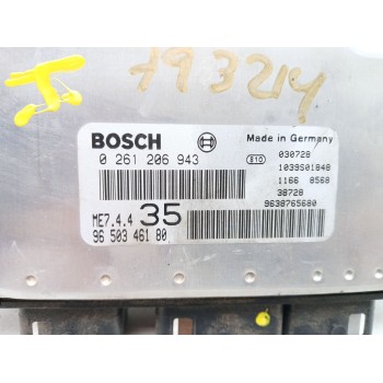 Recambio de centralita motor uce para peugeot 307 (3a/c) 1.6 16v referencia OEM IAM 0261206943 9650346180 