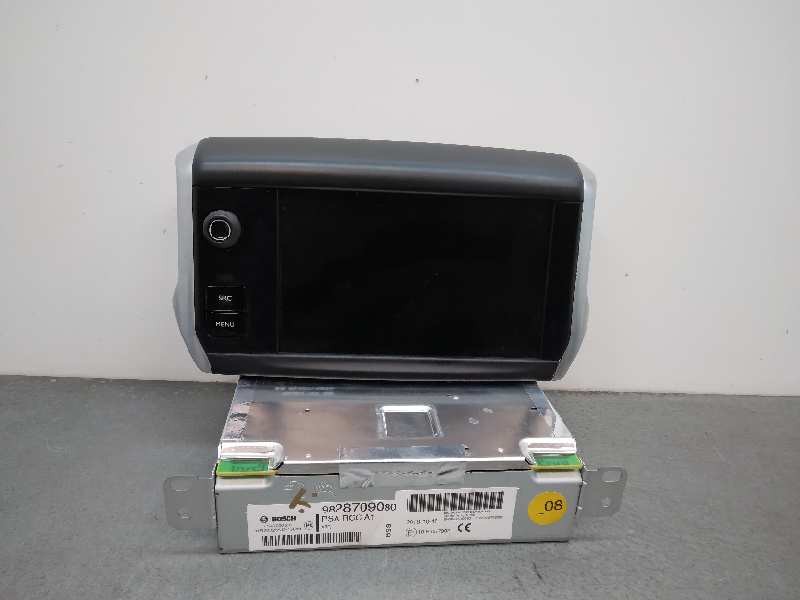 Recambio de sistema audio / radio cd para peugeot 208 referencia OEM IAM 9828709080  