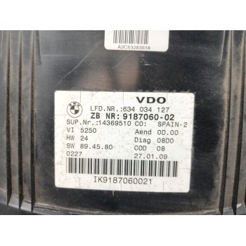 Recambio de cuadro instrumentos para bmw serie 3 coupe (e92) 320d referencia OEM IAM 918706002  