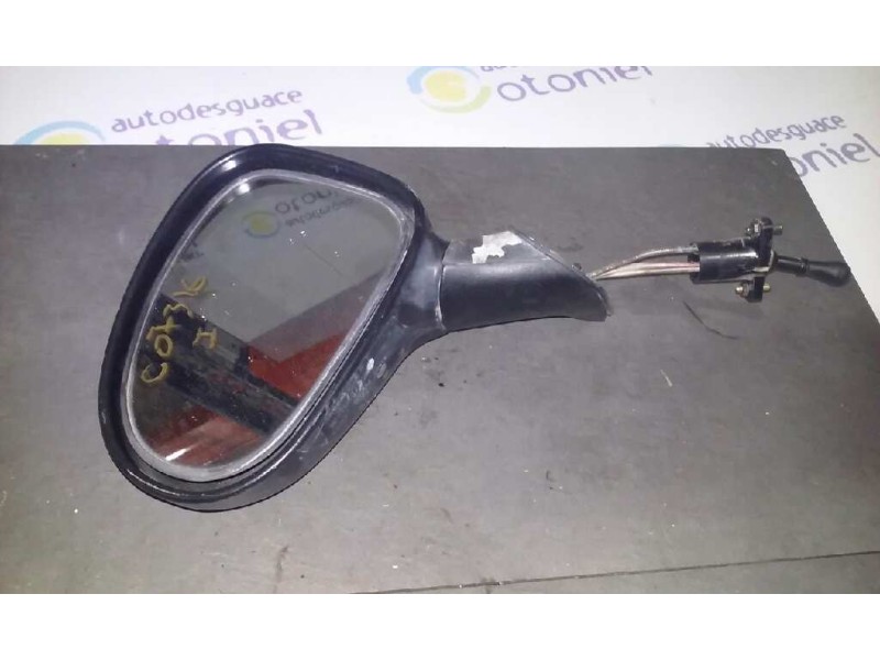 Recambio de retrovisor izquierdo para daewoo matiz cd referencia OEM IAM  NEGRO MANUAL