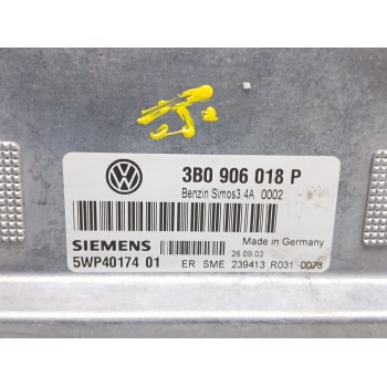 Recambio de centralita motor uce para volkswagen passat b5.5 (3b3) 1.9 tdi referencia OEM IAM 3b0906018p 5wp4017401 