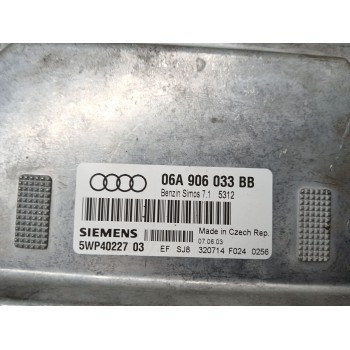 Recambio de centralita motor uce para audi a3 (8p1) 1.6 referencia OEM IAM 06A906033BB  