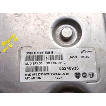 Recambio de centralita motor uce para fiat doblo autobús (263_) 1.3 d multijet (263axc1a) referencia OEM IAM 55246936  