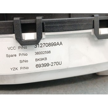 Recambio de cuadro instrumentos para volvo xc60 i suv (156) 2.4 d referencia OEM IAM 31270899AA 36002598 