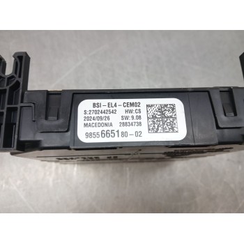 Recambio de centralita bsi para toyota proace furgoneta (mdz_) 1.5 d4d (mdz1) referencia OEM IAM 9855665180  