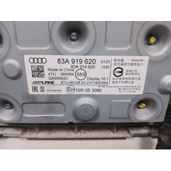 Recambio de pantalla multifuncion para audi q3 sportback (f3n) 35 tdi referencia OEM IAM 83A919604C  RADIO