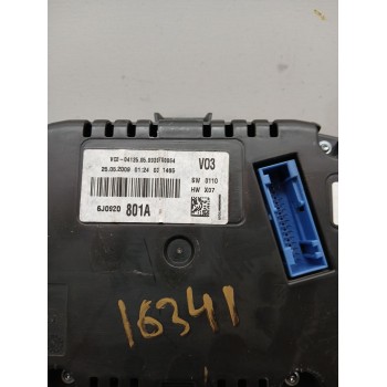 Recambio de cuadro instrumentos para seat ibiza (6j5) 1.4 tdi referencia OEM IAM 6j0920801a a2c53349080 a2c53332250