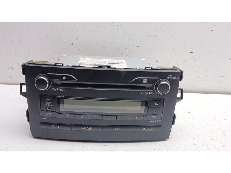 Recambio de sistema audio / radio cd para toyota auris (_e15_) 1.8 hybrid (zwe150_) referencia OEM IAM 8612002f50  