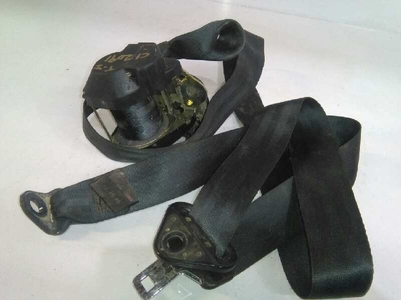 Recambio de cinturon seguridad trasero izquierdo para citroën berlingo 1.9 diesel referencia OEM IAM  NEGRO 