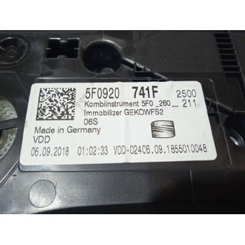 Recambio de cuadro instrumentos para seat leon st (5f8) 1.6 tdi referencia OEM IAM 5F0920741F 5F0920741F 
