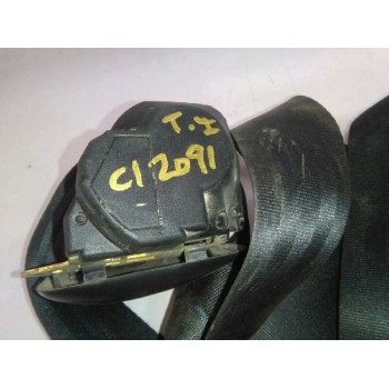 Recambio de cinturon seguridad trasero izquierdo para citroën berlingo 1.9 diesel referencia OEM IAM  NEGRO 