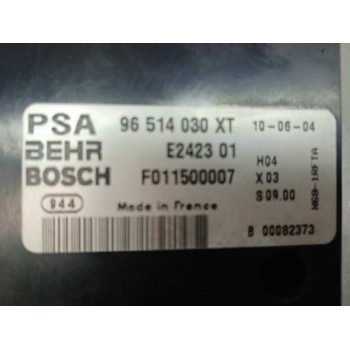 Recambio de mando climatizador para citroën xsara picasso 1.6 hdi 110 exclusive referencia OEM IAM 96514030XT F011500007 