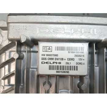 Recambio de centralita motor uce para peugeot 508 i (8d_) 2.0 hdi referencia OEM IAM HW9666375980 5216SA13331090 9801538280