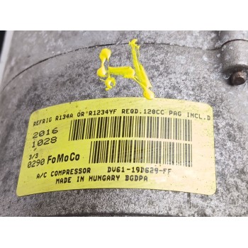 Recambio de compresor aire acondicionado para ford focus iii 1.0 ecoboost referencia OEM IAM 2100870 dv6119d629ff 
