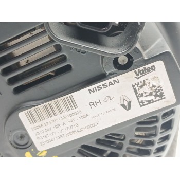 Recambio de alternador para nissan qashqai ii (j11, j11_) 1.5 dci referencia OEM IAM 231004EA0A 231004719r fg18t177