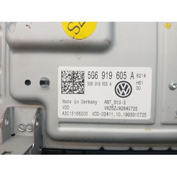 Recambio de pantalla multifuncion para volkswagen polo vi (aw1, bz1, ae1) 1.6 tdi referencia OEM IAM 5G6919605A  