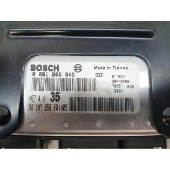 Recambio de centralita motor uce para peugeot 307 (3a/c) 1.6 16v referencia OEM IAM 9638765680  